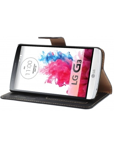 Etui LG G3 Simili cuir Portefeuille Magnetic