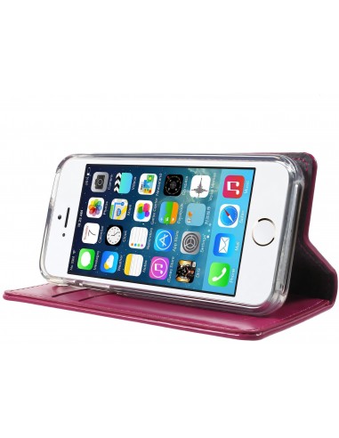 Etui Iphone 5S SE S Mercury Portefeuille