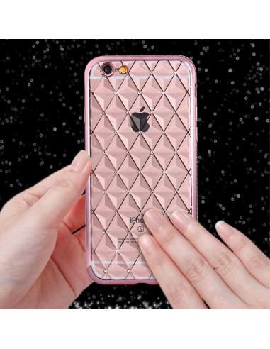 Coque Iphone 6 6s Rhinestone - silicone 