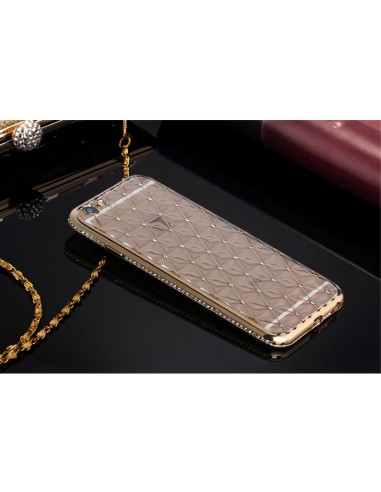 Coque Iphone 6 6s Rhinestone - silicone 