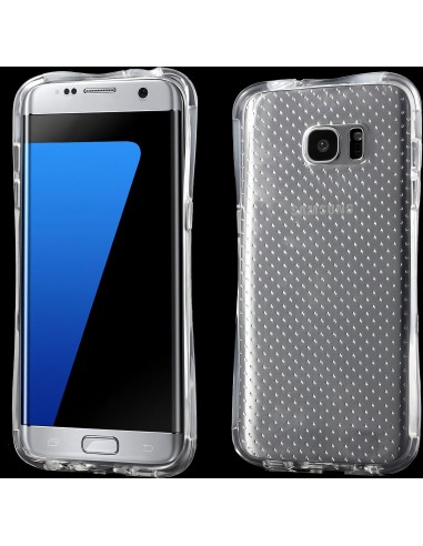 Coque Galaxy S7 Edge silicone Drop Protection transparent