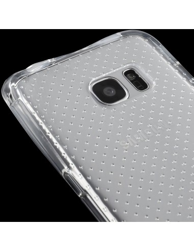 Coque Galaxy S7 Edge silicone Drop Protection transparent