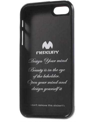 Coque Iphone SE 5s 5  silicone de Gel Mercury