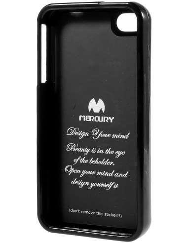 Coque Iphone 4 et Iphone 4S Gel Mercury - silicone 
