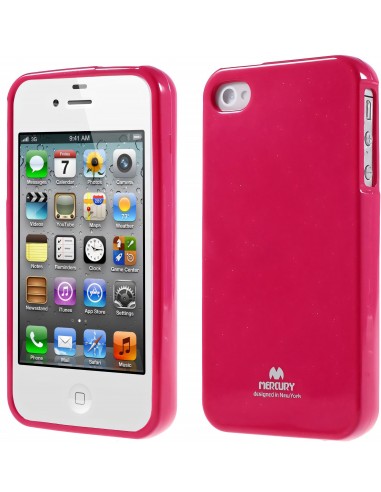 Coque Iphone 4 et Iphone 4S Gel Mercury - silicone 