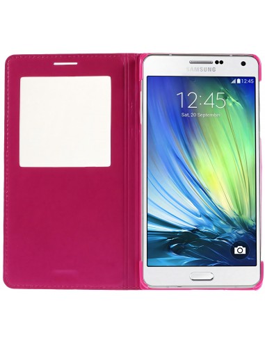 Etui Samsung Galaxy A7 avec fenêtre