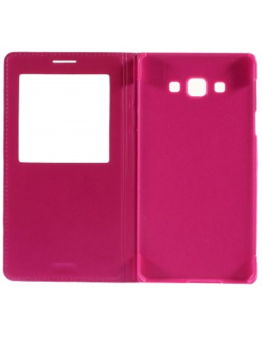 Etui Samsung Galaxy A7 avec fenêtre