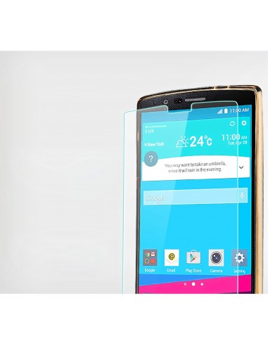 Coque LG G4 Silicone Gold avec film en verre trempé