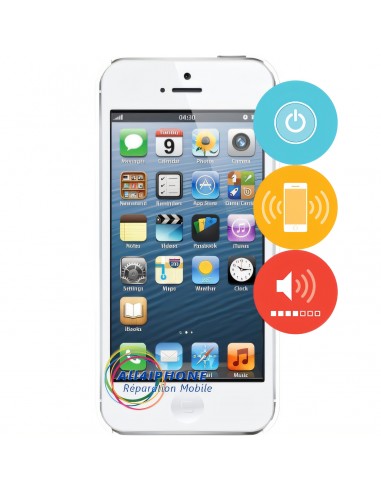 Réparation nappe power - volume - vibreur Iphone 5