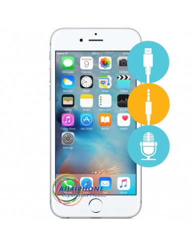 Réparation connecteur de charge - micro - jack Iphone 6