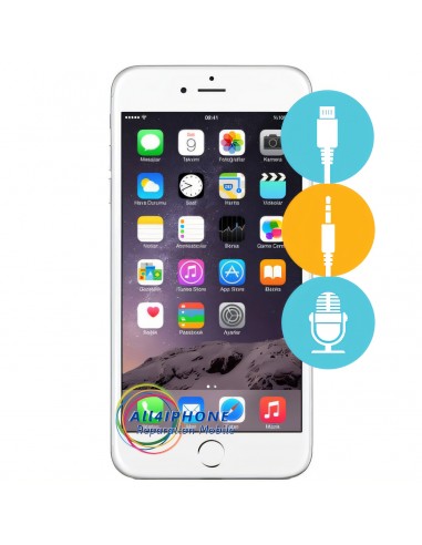 Réparation connecteur de charge - micro - jack Iphone 6s plus