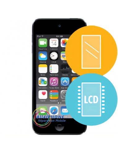 Réparation écran ipod touch 4 - LCD, tactile complet