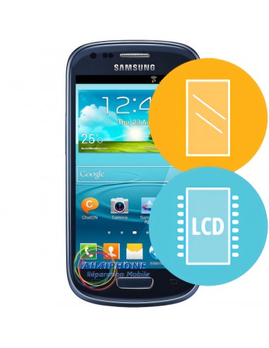Réparation écran Galaxy S3 4g - LCD, tactile et contour original