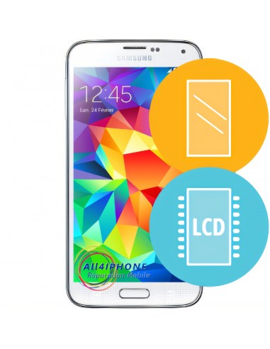 Réparation écran Galaxy S5 - LCD, tactile et contour