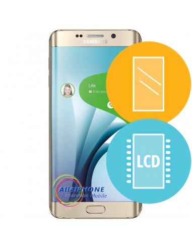 Réparation écran tactile et contour Galaxy S6 Edge plus