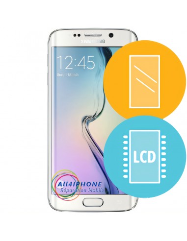 Réparation écran Galaxy S6 Edge - LCD, tactile et contour