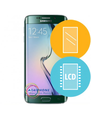 Réparation écran Galaxy S6 Edge - LCD, tactile et contour