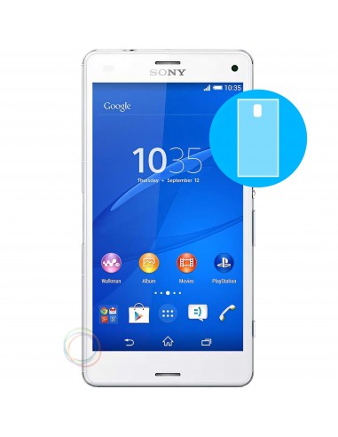 Réparation Vitre arrière Xperia Z3 Compact