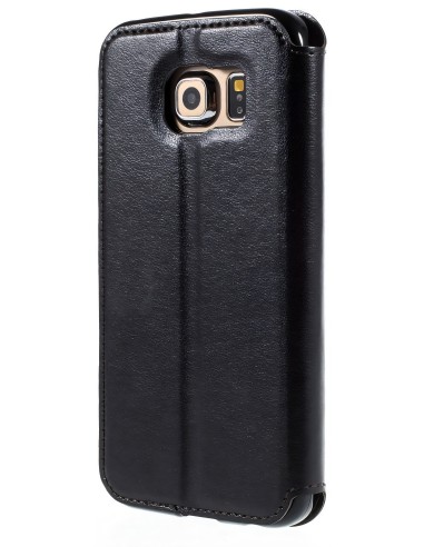 Etui Galaxy S6 Edge Cuir ROAR