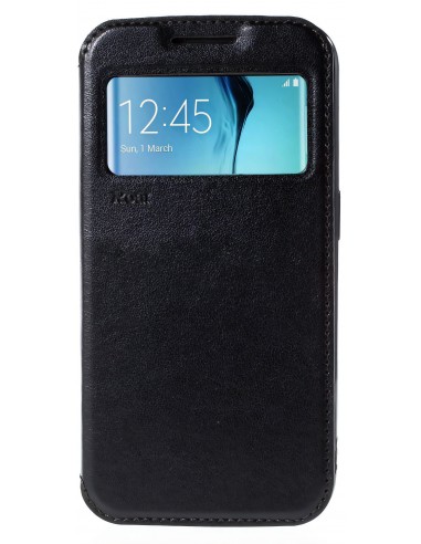 Etui Galaxy S6 Edge Cuir ROAR