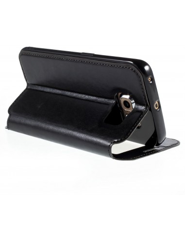 Etui Galaxy S6 Edge Cuir ROAR