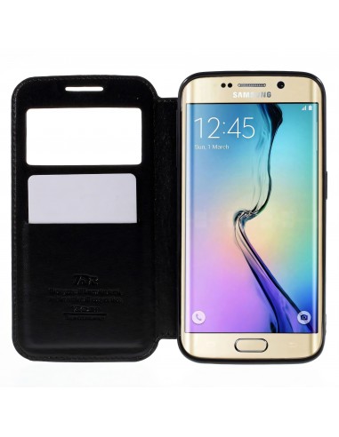 Etui Galaxy S6 Edge Cuir ROAR