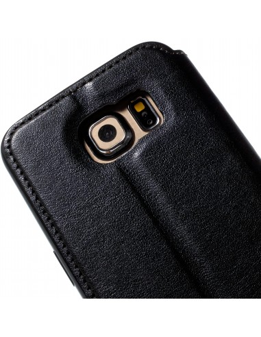 Etui Galaxy S6 Edge Cuir ROAR