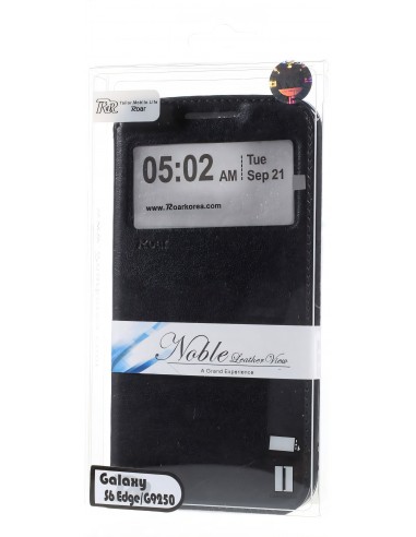 Etui Galaxy S6 Edge Cuir ROAR