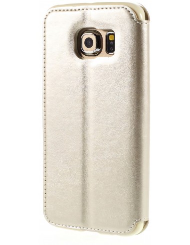 Etui Galaxy S6 Edge Cuir ROAR