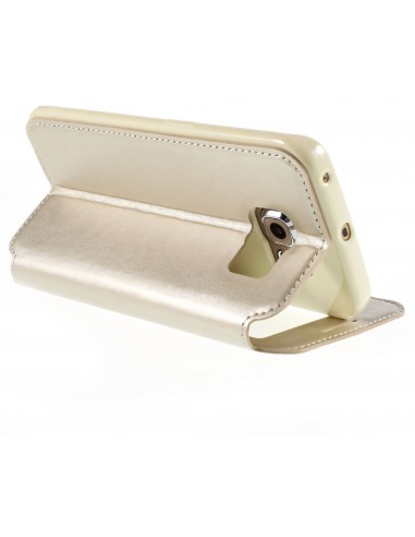 Etui Galaxy S6 Edge Cuir ROAR