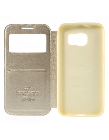 Etui Galaxy S6 Edge Cuir ROAR