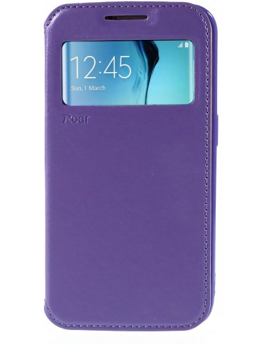 Etui Galaxy S6 Edge Cuir ROAR