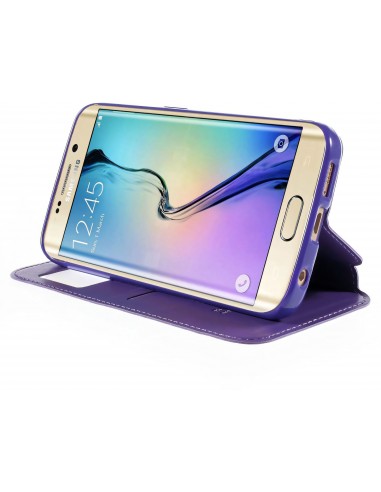 Etui Galaxy S6 Edge Cuir ROAR
