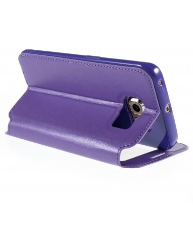 Etui Galaxy S6 Edge Cuir ROAR