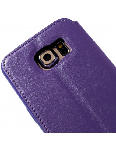 Etui Galaxy S6 Edge Cuir ROAR