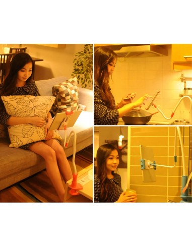 Support iPad Iphone Samsung Multifonction LENUO noir