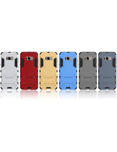 Coque Galaxy S8 anti-choc hybrid avec support