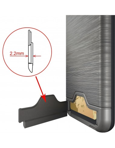 Coque Galaxy S8 Plus anti-choc insert cb