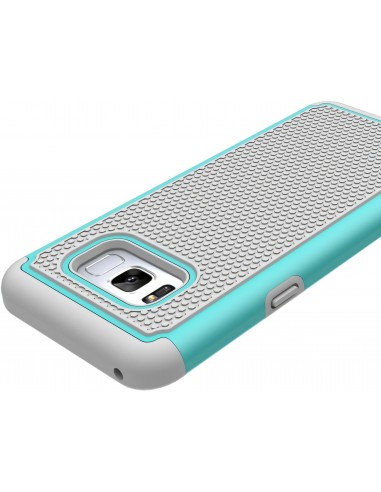 Coque Galaxy S8 Plus silicone football grain