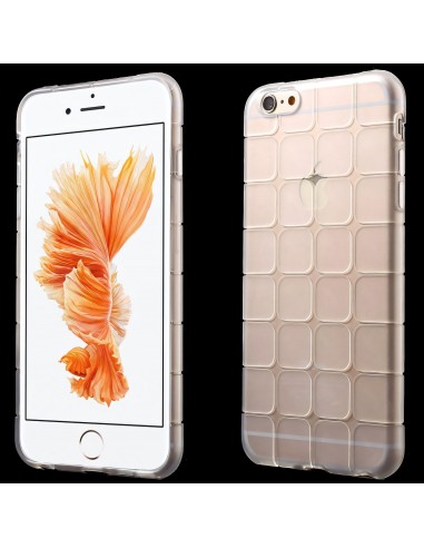 Coque iPhone 6 et iPhone 6s silicone carré