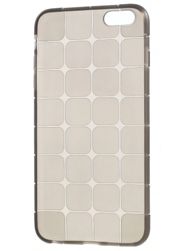 Coque iPhone 6 et iPhone 6s silicone carré