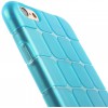 Coque iPhone 6 et iPhone 6s silicone carré