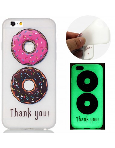 Coque iPhone 6s et iPhone 6 phosphorecente donuts