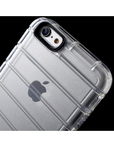 Coque iPhone 6s et iPhone 6 silicone anti-chocs stripes 