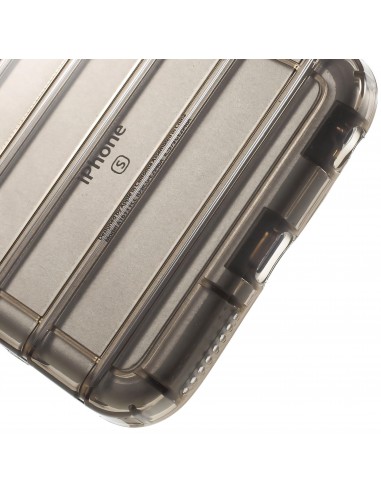 Coque iPhone 6s et iPhone 6 silicone anti-chocs stripes 