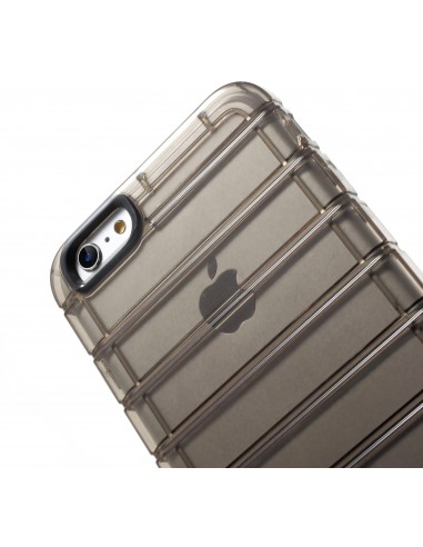 Coque iPhone 6s et iPhone 6 silicone anti-chocs stripes 