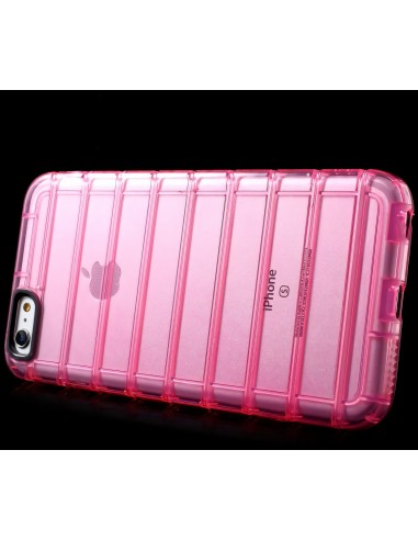 Coque iPhone 6s et iPhone 6 silicone anti-chocs stripes 