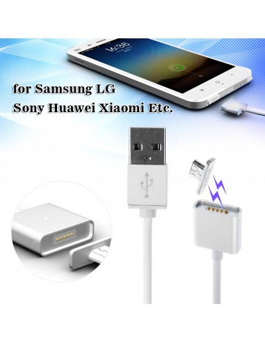 Câble micro-usb magnetic samsung lg sony huawei