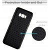 Coque Galaxy S8 rigide style carbon fibre