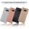 Coque Galaxy S8 rigide style carbon fibre